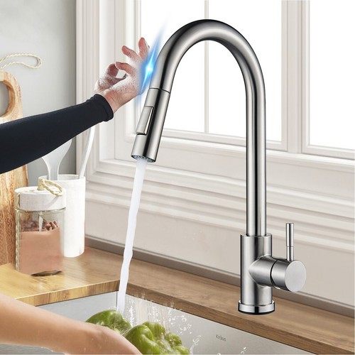 Brushed nickel touch sensor - brushed,